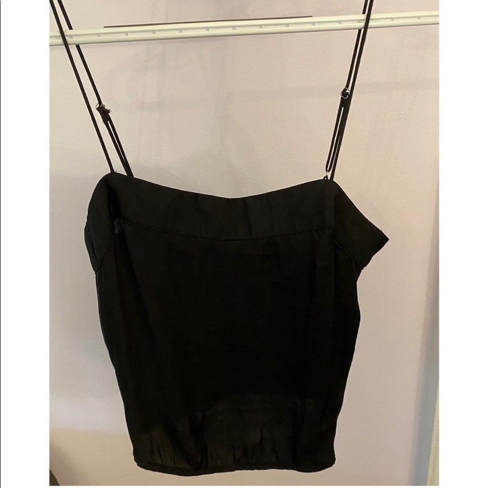 Urban Outfitters cropped silk cami